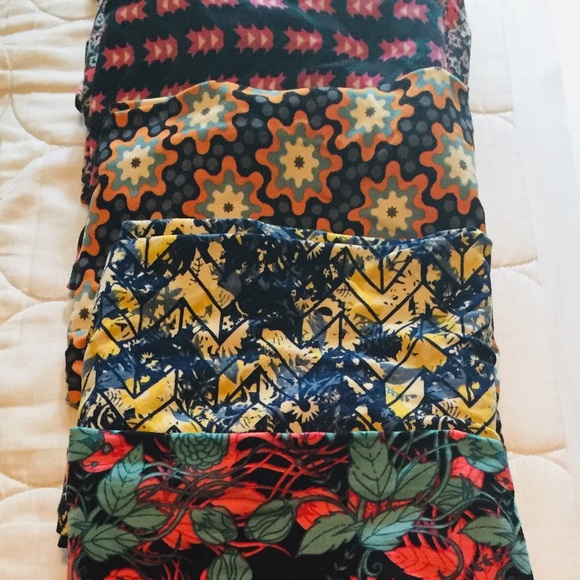 A set of 12 TC LuLaRoe leggings - Picture 1 of 1